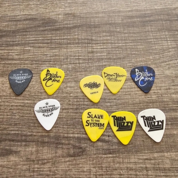 Damon Johnson guitar pick lot - Picture 1 of 1